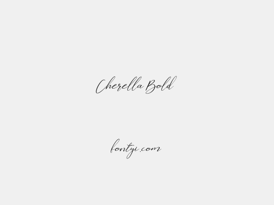 Cherella Bold