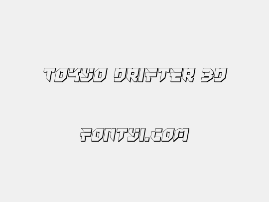 Tokyo Drifter 3D
