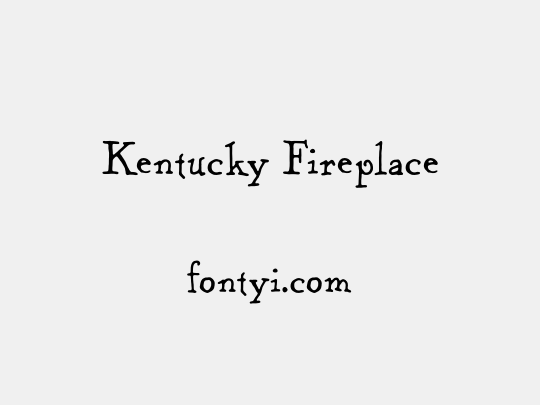Kentucky Fireplace