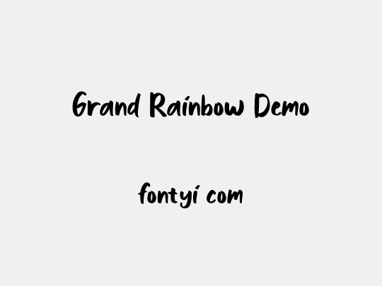 Grand Rainbow Demo