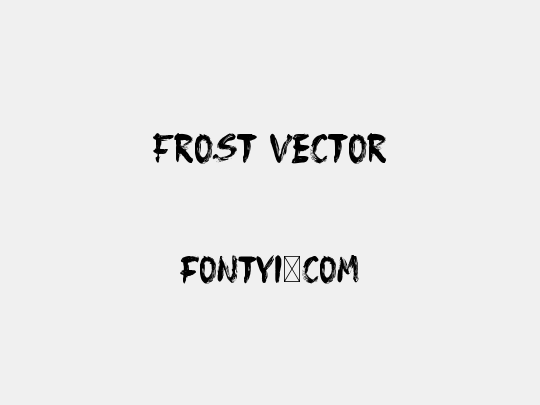 Frost Vector