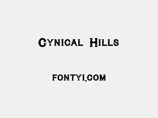 Cynical Hills