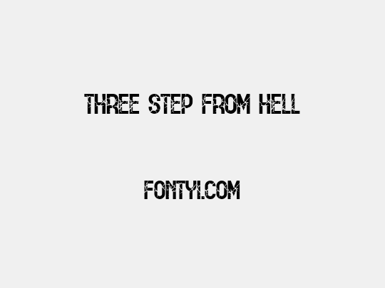 THREE STEP FROM HELL