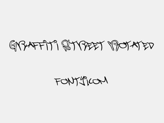 Graffiti Street Rotated