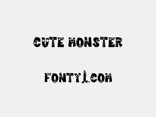 Cute Monster