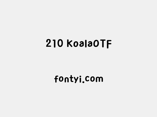 210 KoalaOTF
