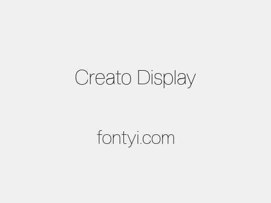 Creato Display