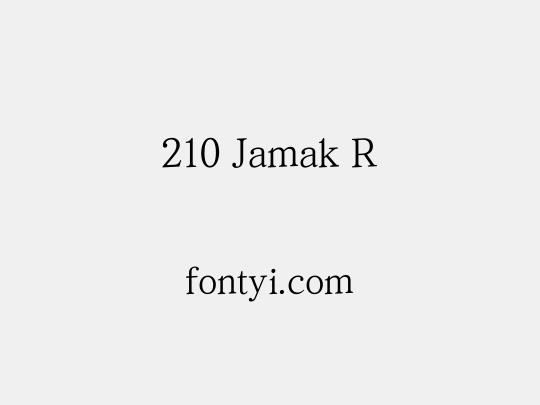 210 Jamak R