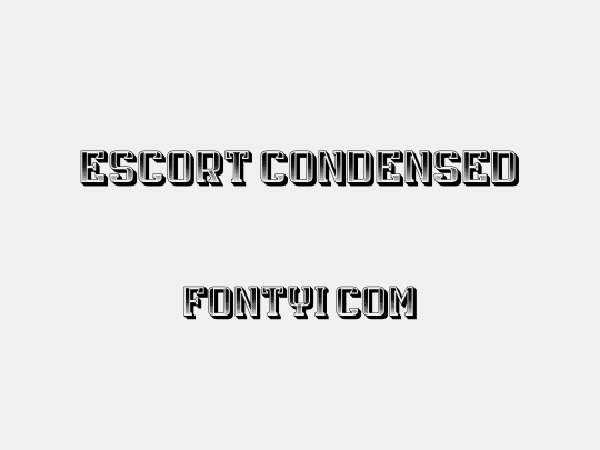 Escort Condensed