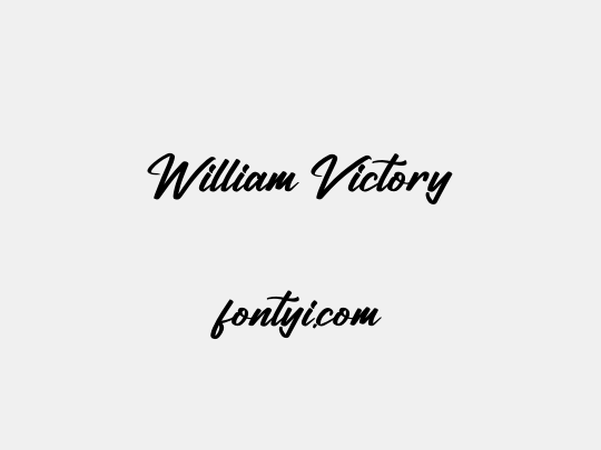 William Victory