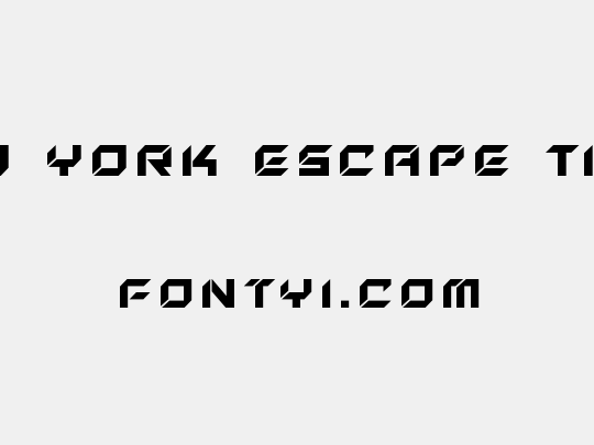 New York Escape Title