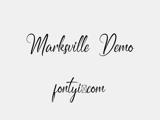 Marksville Demo