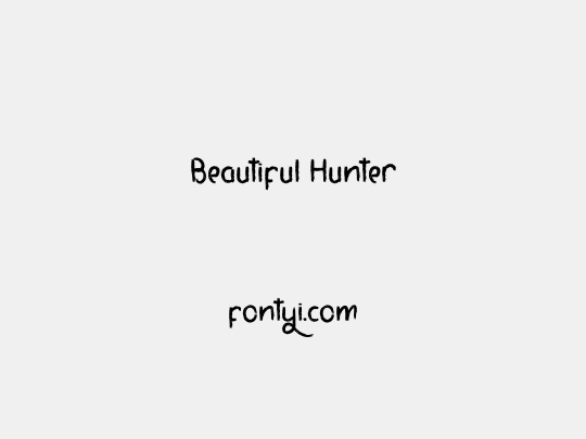 Beautiful Hunter
