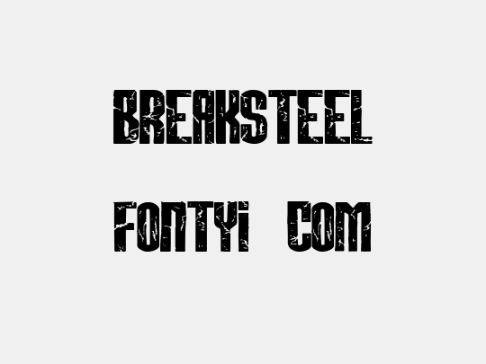 BREAKSTEEL