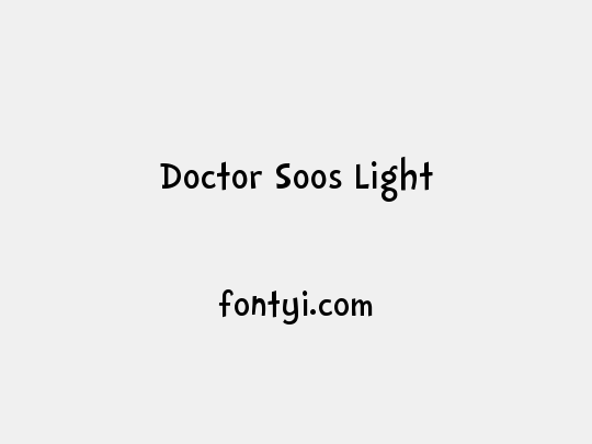 Doctor Soos Light