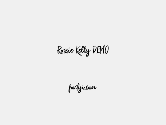 Rossie Kelly DEMO