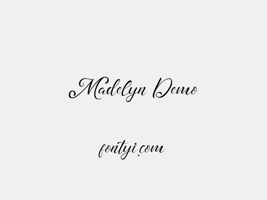 Madelyn Demo