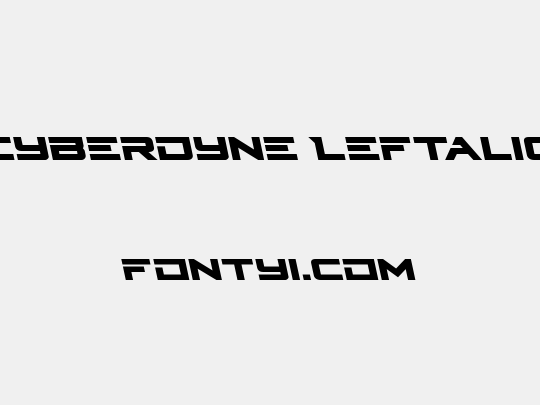 Cyberdyne Leftalic