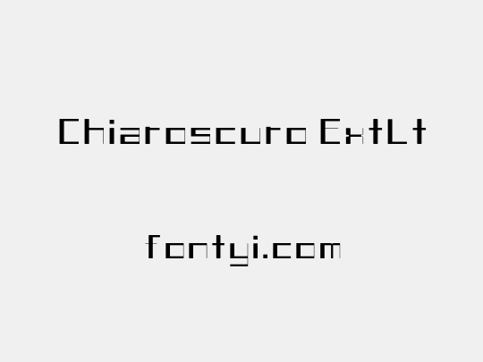 Chiaroscuro ExtLt