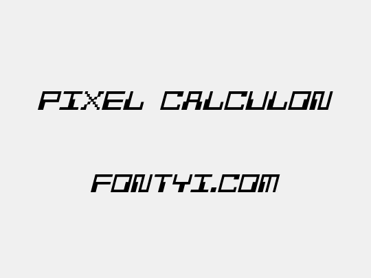 Pixel Calculon