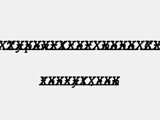 JMH Typewriter mono Cross