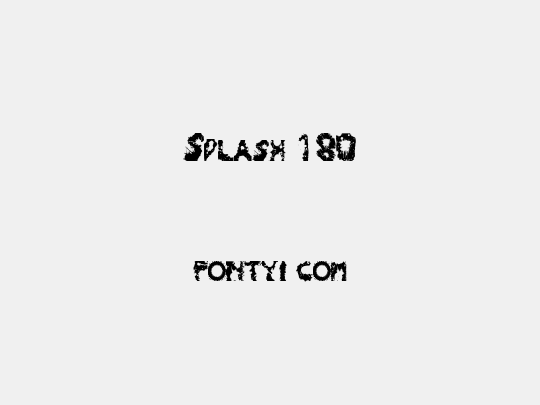 Splash 180