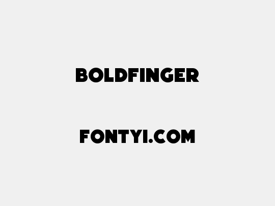 Boldfinger