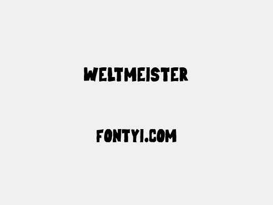 Weltmeister