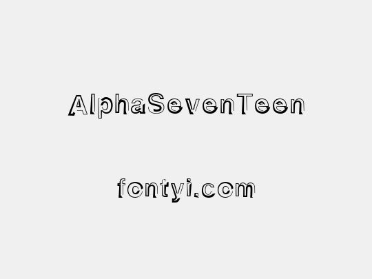AlphaSevenTeen
