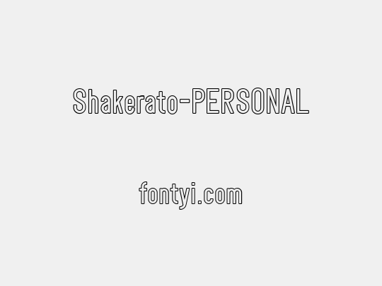 Shakerato-PERSONAL