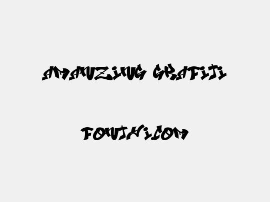 Amanzing Grafiti