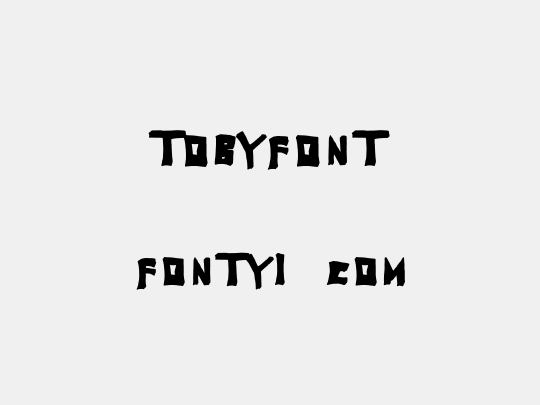 TobyFont