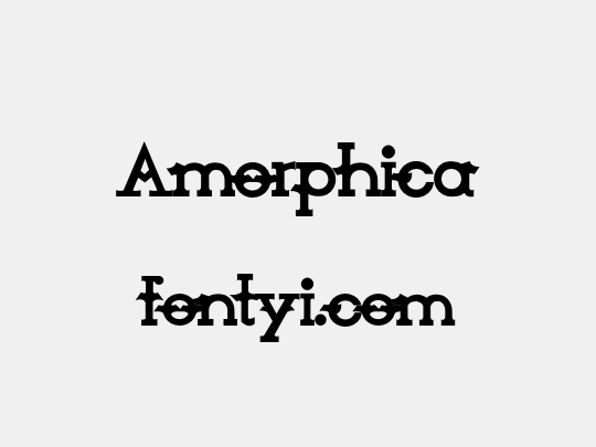 Amorphica