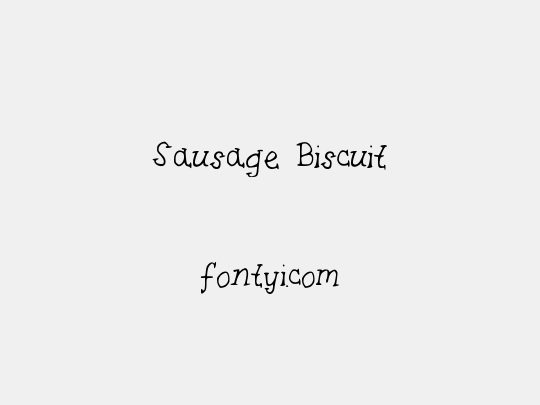 Sausage Biscuit
