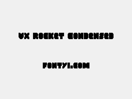 VX Rocket Condensed