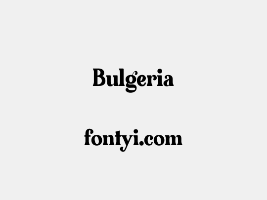Bulgeria