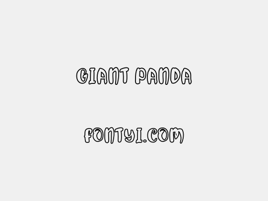 Giant Panda