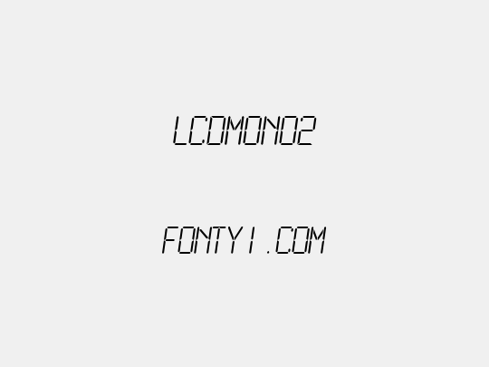 LCDMono2