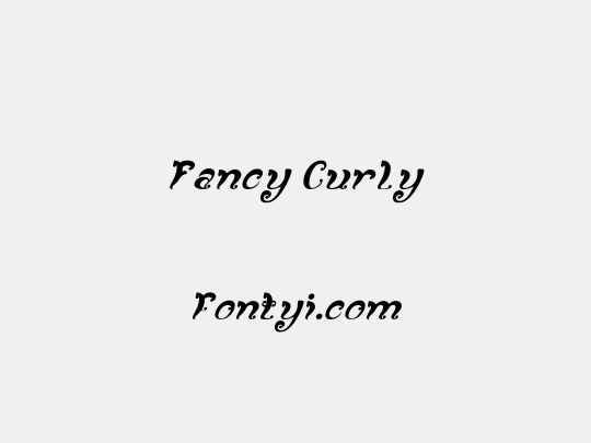 Fancy Curly