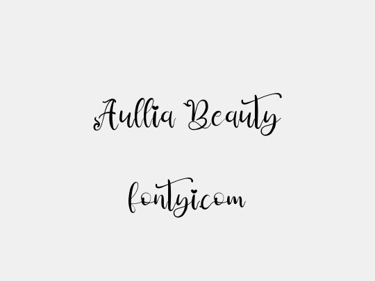 Aullia Beauty