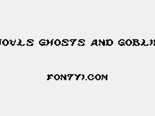 ghouls ghosts and goblins