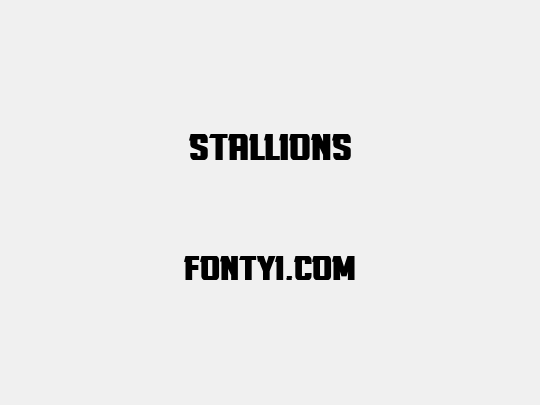 Stallions