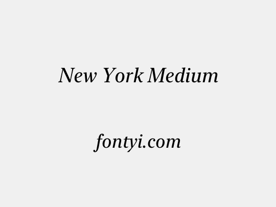 New York Medium