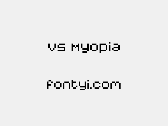 V5 Myopia