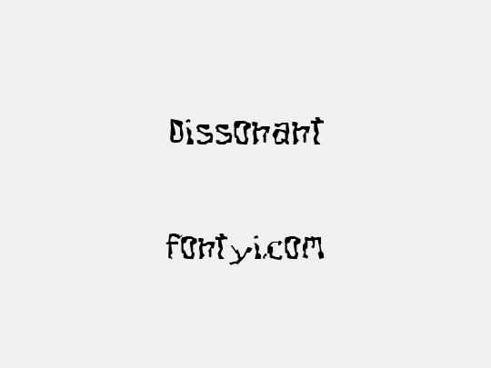 Dissonant
