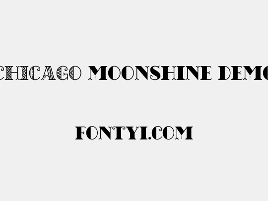 CHICAGO moonshine demo