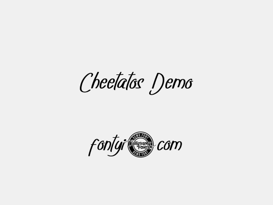 Cheetatos Demo