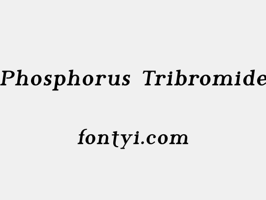 Phosphorus Tribromide