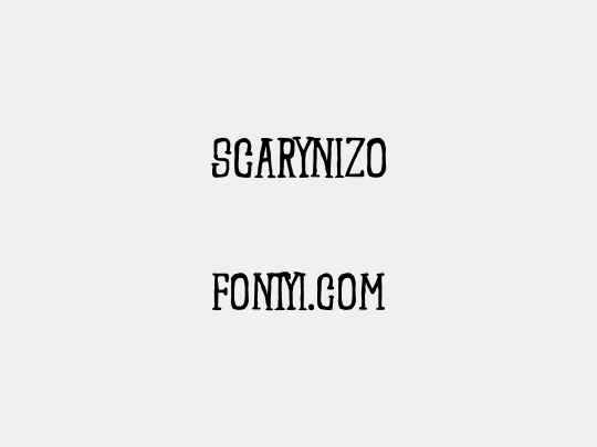 SCARYNIZO