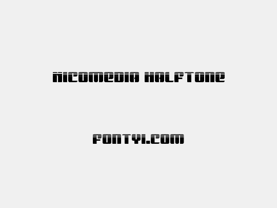 Nicomedia Halftone
